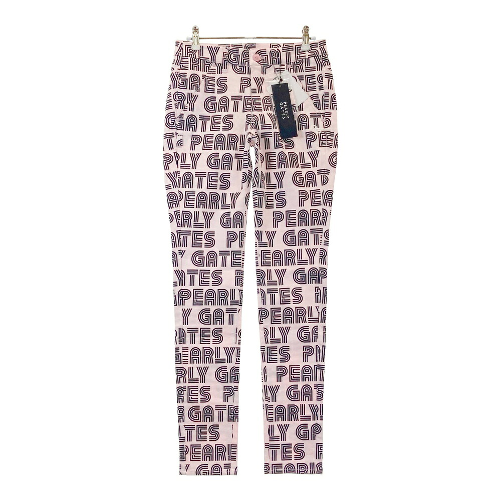 PEARLY GATES パーリーゲイツ 055-2131210 パンツ ピンク系 0 【中古】ゴルフウェア レディース