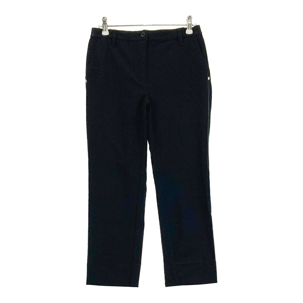 BRIEFING GOLF ブリーフィング ストレッチパンツ ブラック系 XS 【中古】ゴルフウェア レディース