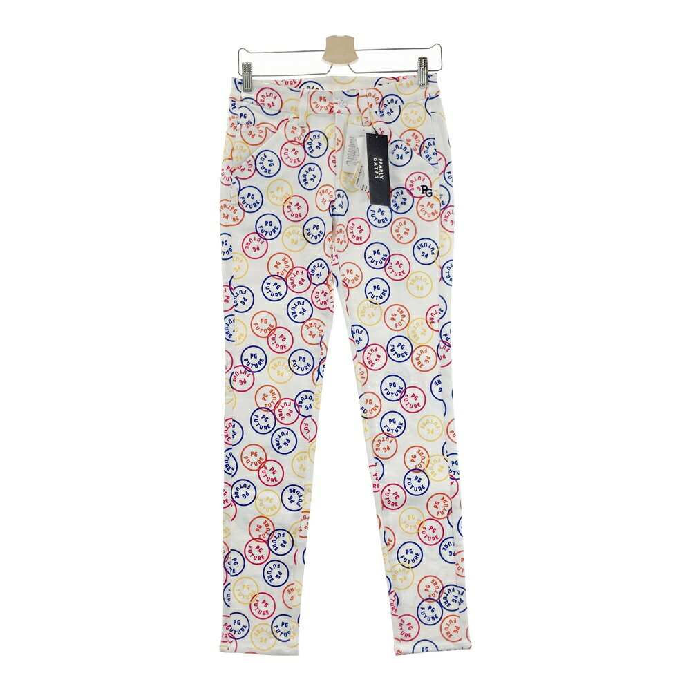 PEARLY GATES パーリーゲイツ 055-2131012 パンツ 総柄 ホワイト系 0 【中古】ゴルフウェア レディース｜中古ゴルフウェア通販STST