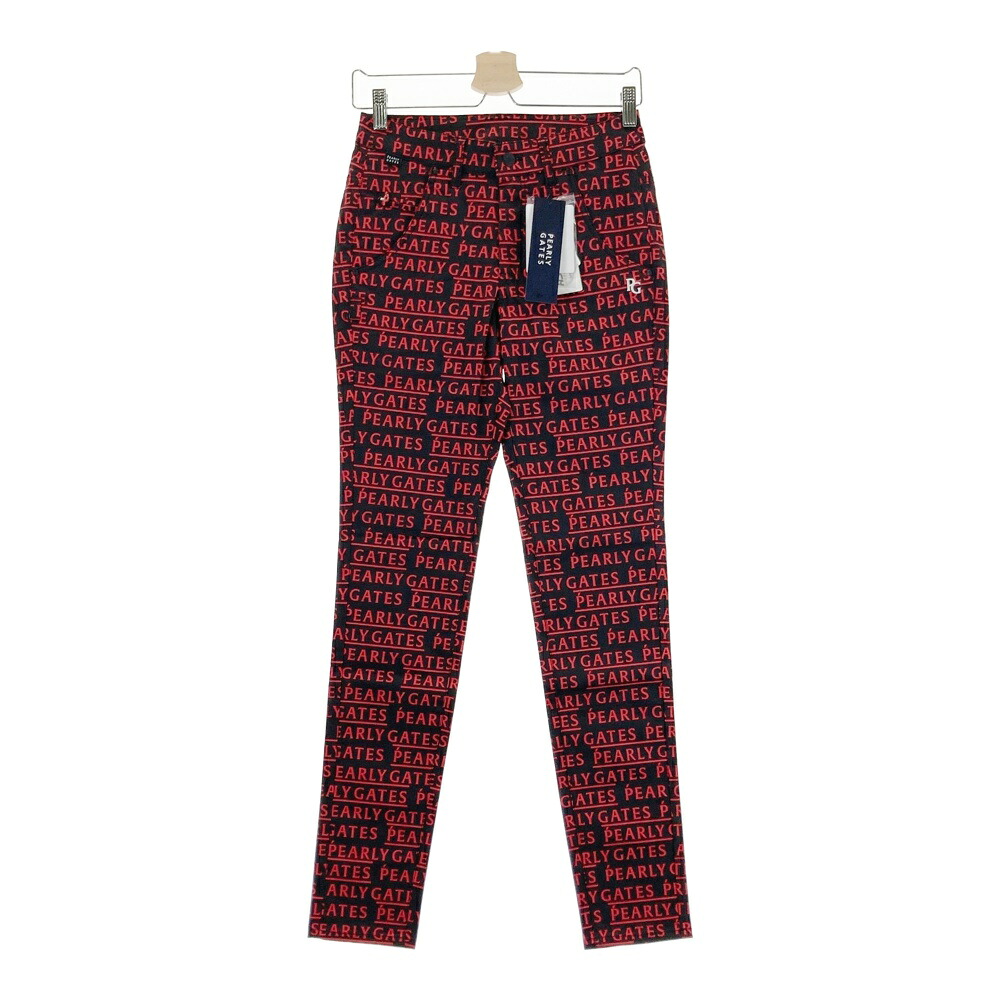 PEARLY GATES パーリーゲイツ 055-2131314 パンツ ロゴ ネイビー系 0 【中古】ゴルフウェア レディース|中古ゴルフウェア通販STST