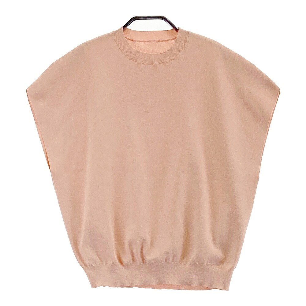 ADORE アドーア 25SS ドライタッチアセテートニット  サクラ色系 38 【中古】レディース トップス-セーター