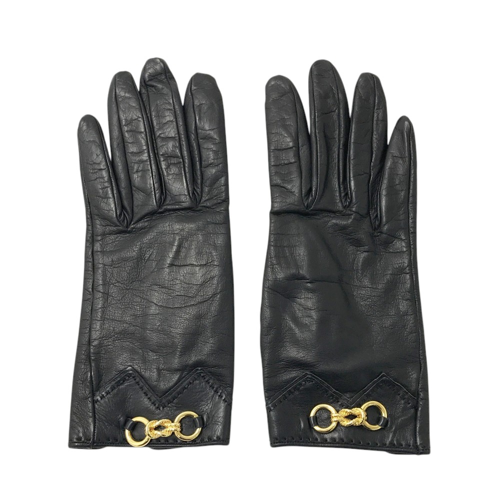 HERMES レザーグローブ 楽天市場】エルメス HERMES レザー グローブ 手袋 ラムスキン