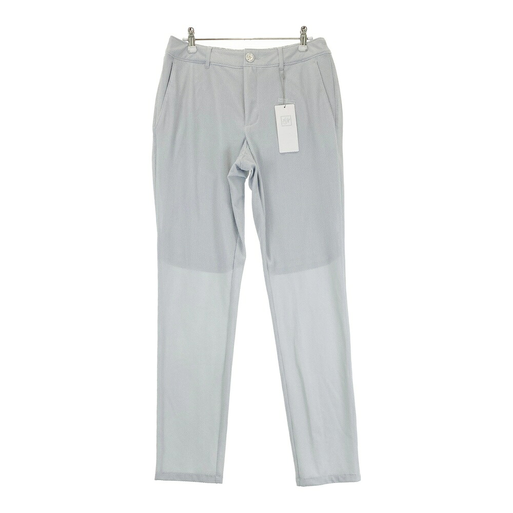 ZOY ゾーイ インナー付 ストレッチパンツ グレー系 40 【中古】ゴルフウェア レディース