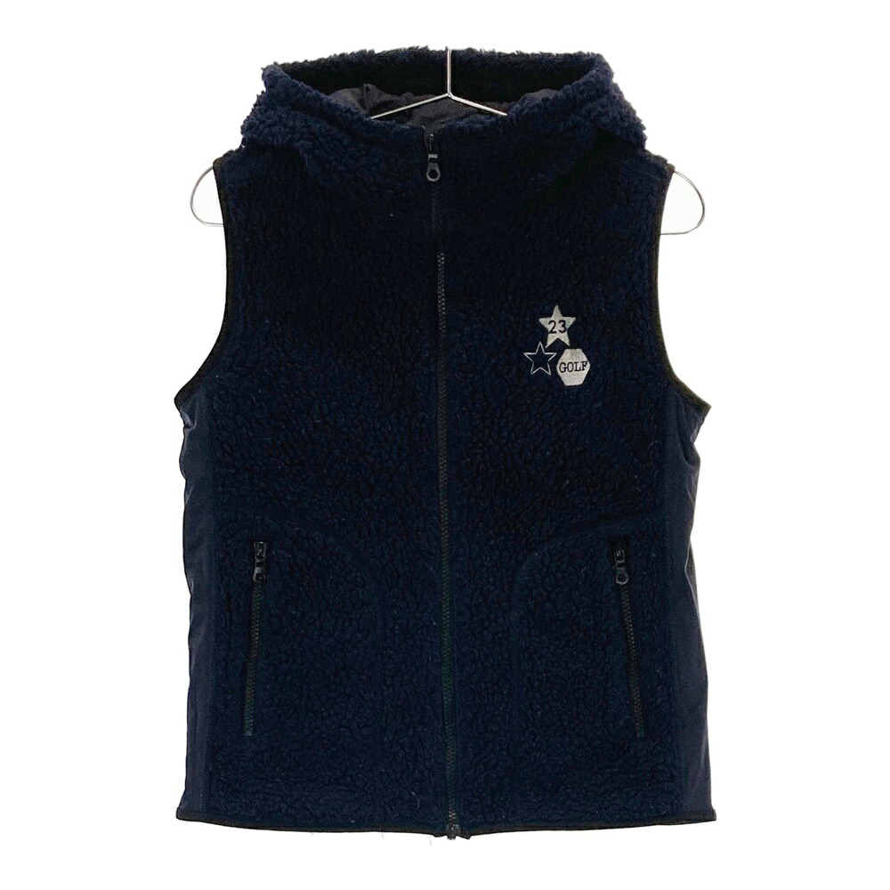 楽天市場】【美品】23区ゴルフ 中綿リバーシブルベスト レッド×白