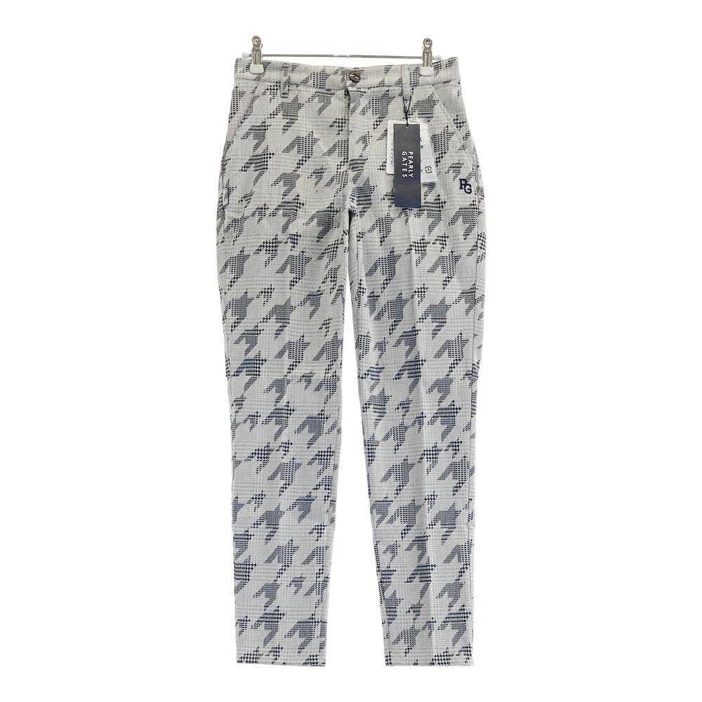 PEARLY GATES パーリーゲイツ 055-2231912 ロングパンツ グレンチェック 千鳥柄 グレー系 00 【中古】ゴルフウェア レディース｜中古ゴルフウェア通販STST
