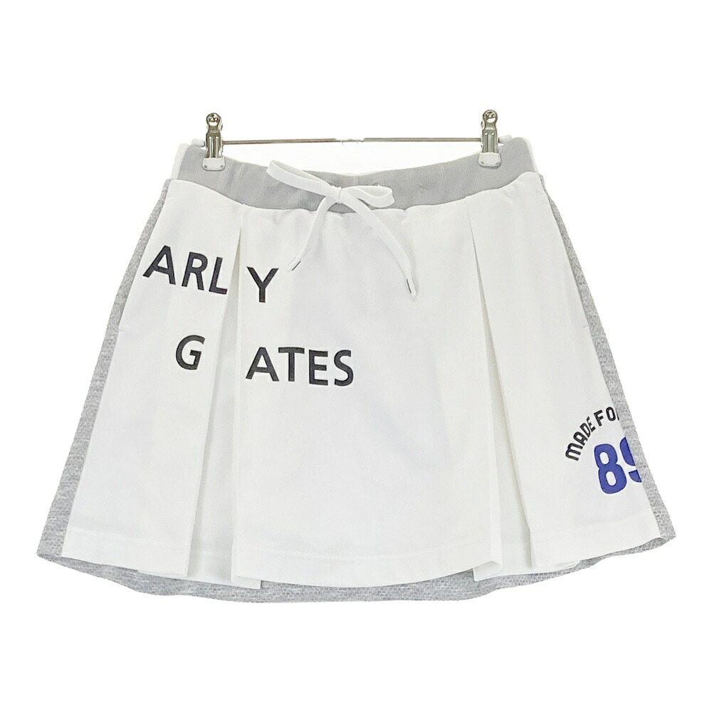 PEARLY GATES パーリーゲイツ 2024年モデル 裏地付きスカート グレー系 0 【中古】ゴルフウェア レディース｜中古ゴルフウェア通販STST