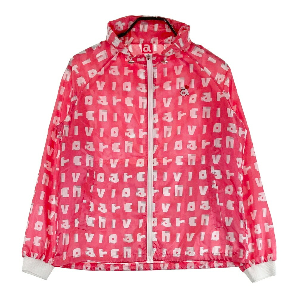 【美品】ARCHIVIO アルチビオ 中綿ジャケット 半袖 フーディピンク 36 美品】ARCHIVIO アルチビオ 中綿ジャケット 半袖 フーディピンク 36