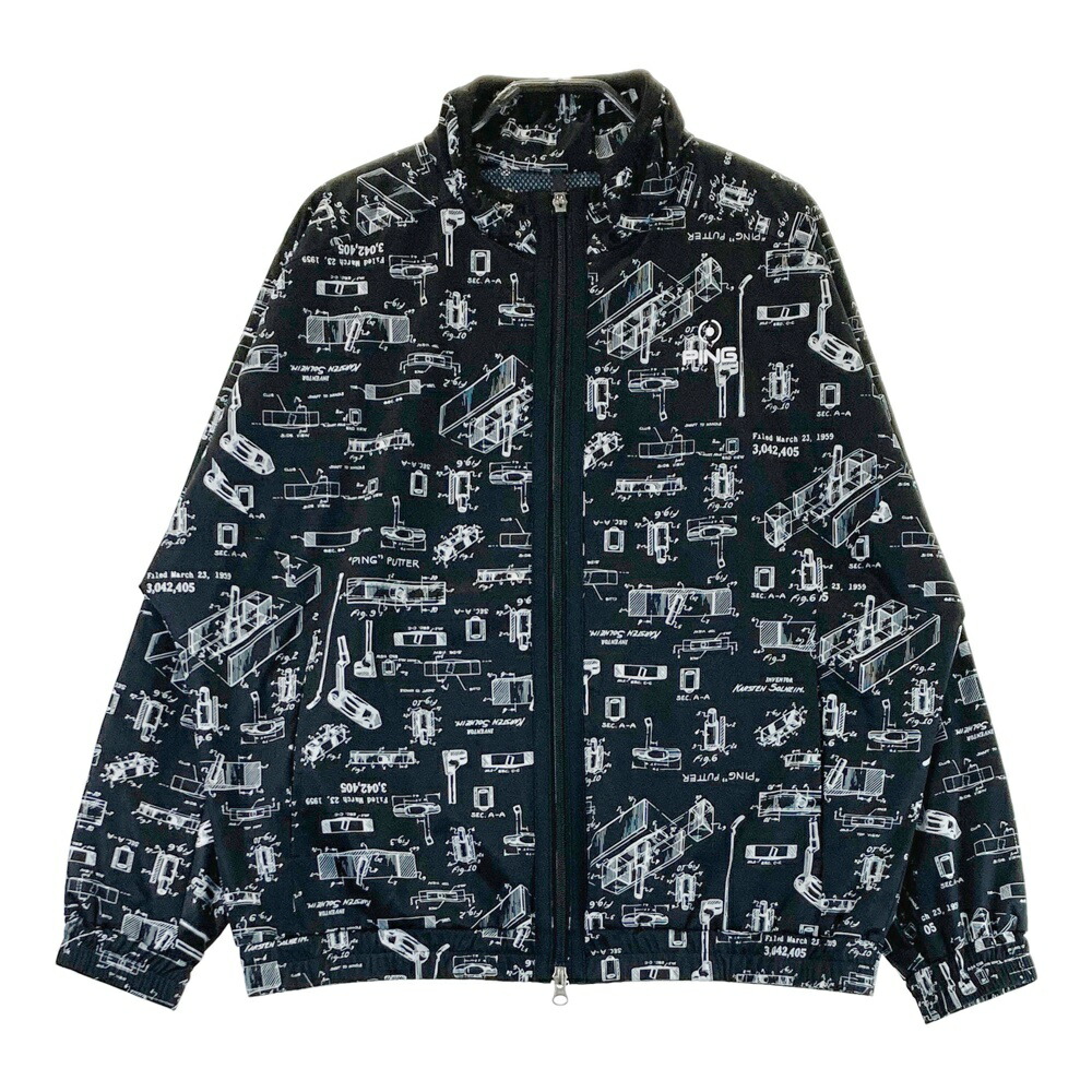 楽天市場】PING ピン ジャケット レッド サイズ:S ロゴ ライン