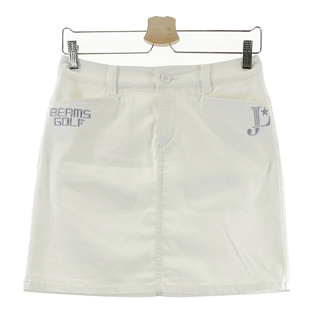 楽天市場】BEAMS GOLF ビームスゴルフ ストレッチスカート ホワイト系