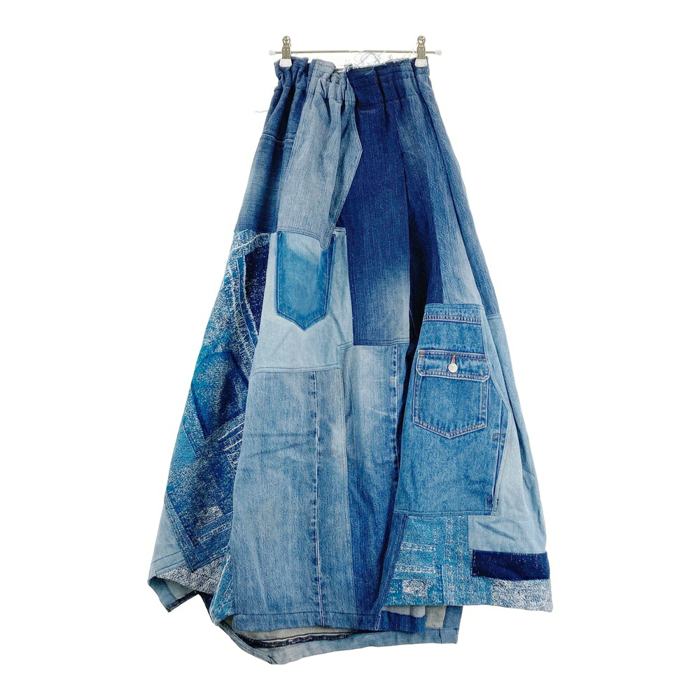 QUIITO キイト デニムスカート ブルー系 F 【中古】レディース