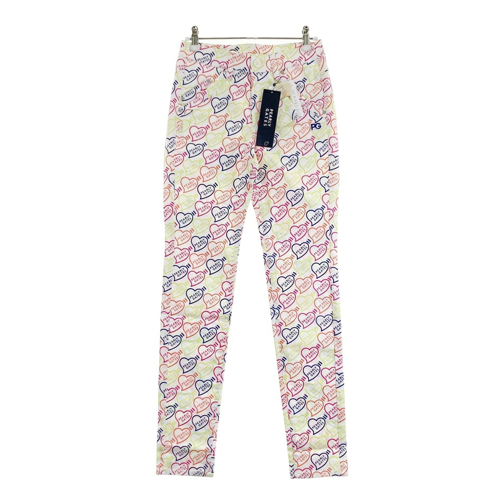 PEARLY GATES パーリーゲイツ 055-2131404 パンツ ホワイト系 00 【中古】ゴルフウェア レディース