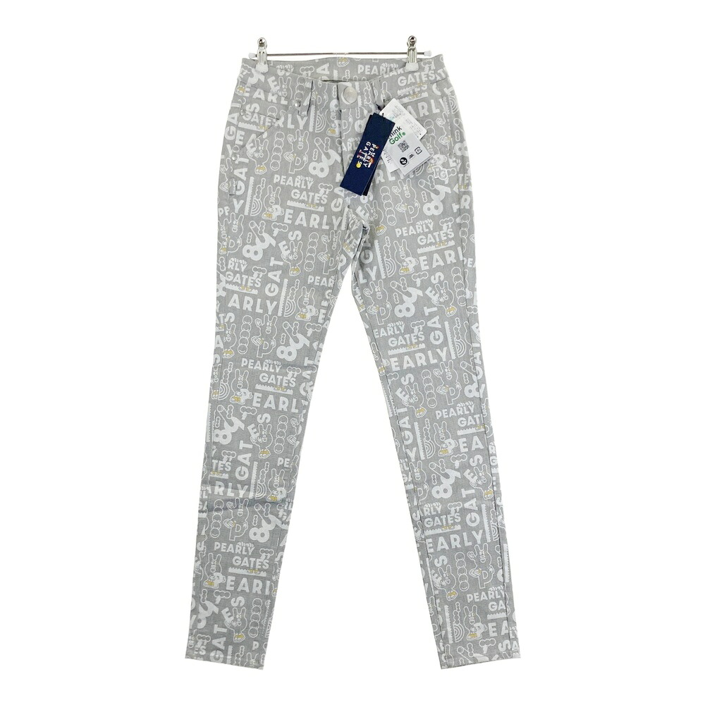 PEARLY GATES パーリーゲイツ 055-2231020 パンツ 総柄 グレー系 0 【中古】ゴルフウェア レディース|中古ゴルフウェア通販STST