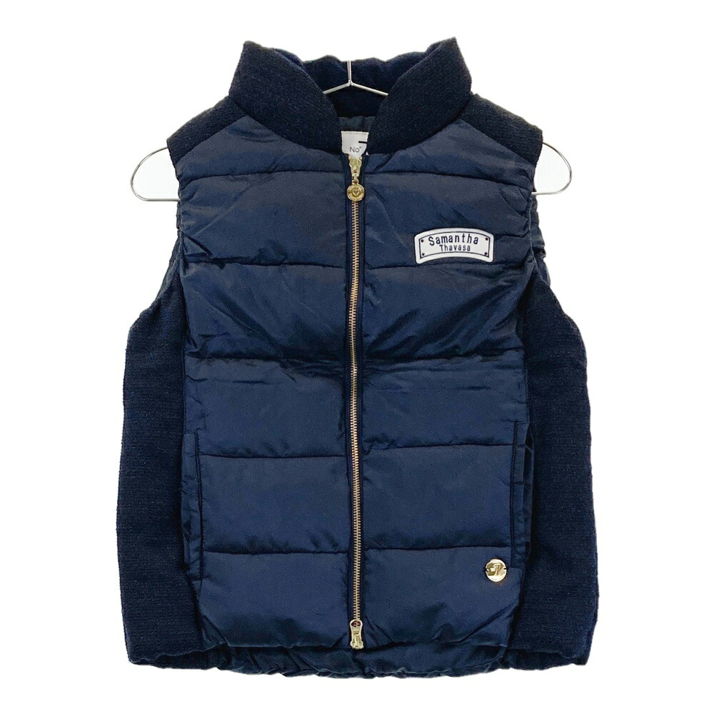 楽天市場】サマンサタバサ UNDER25 ダウンベスト ピンク フードファー