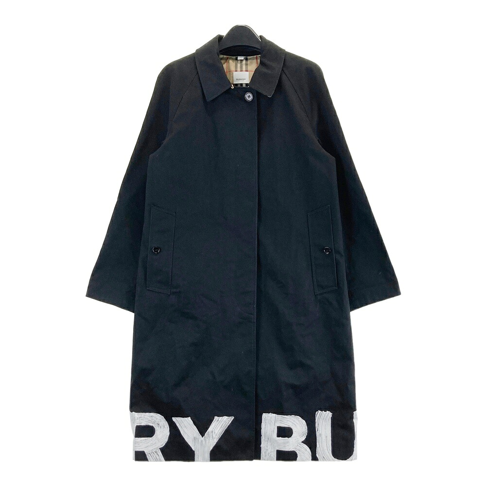 BURBERRY バーバリー 8037622 ステンカラーコート ブラック系 UK6 【中古】レディース|中古ゴルフウェア通販STST
