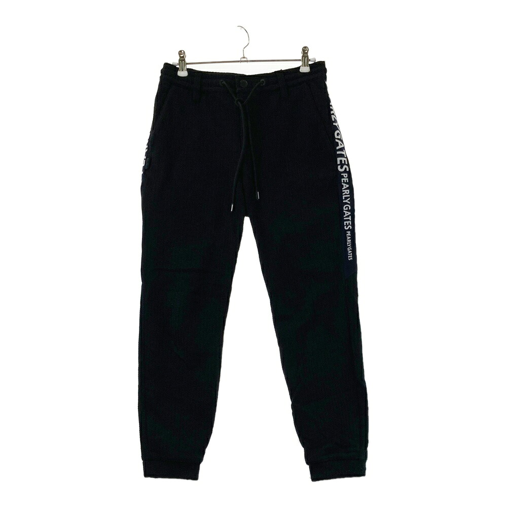 PEARLY GATES パーリーゲイツ 2023年 パンツ ブラック系 0 【中古】ゴルフウェア レディース