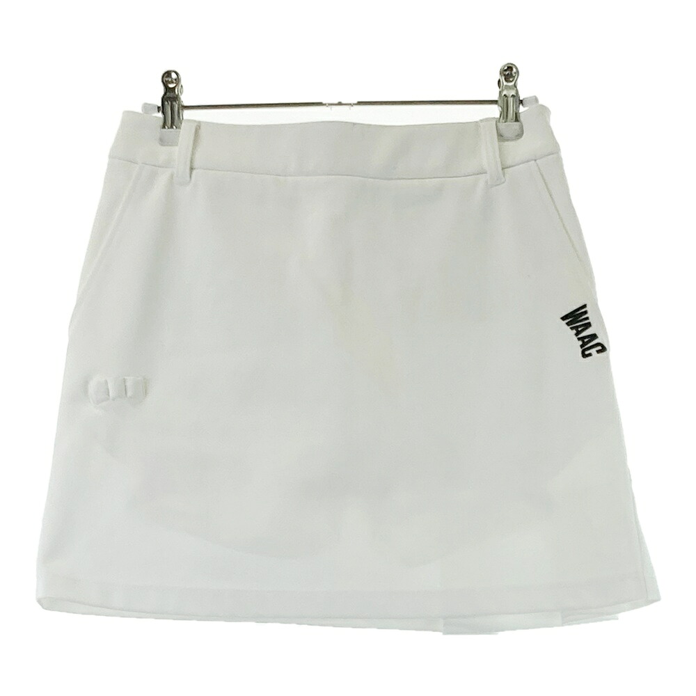 WAAC ワック インナー付スカート ホワイト系 24 【中古】ゴルフウェア レディース｜中古ゴルフウェア通販STST