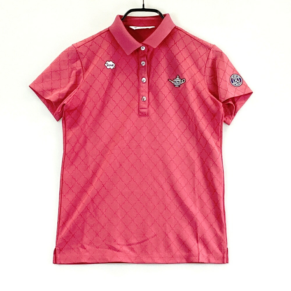 楽天市場】AND PER SE アンパスィ 半袖ポロシャツ ピンク系 L 【中古