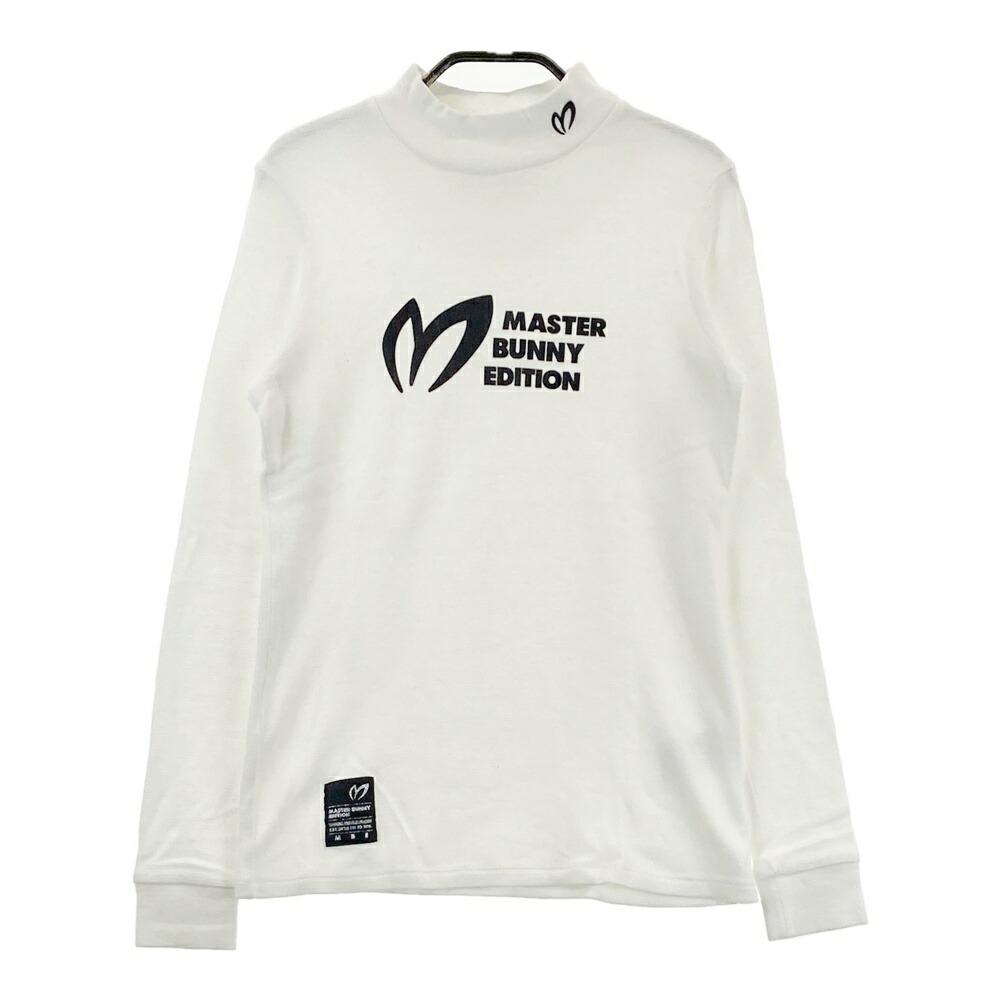 MASTER BUNNY EDITION マスターバニーエディション 2022年 ハイネック 長袖Tシャツ ホワイト系 0 【中古】ゴルフウェア レディース