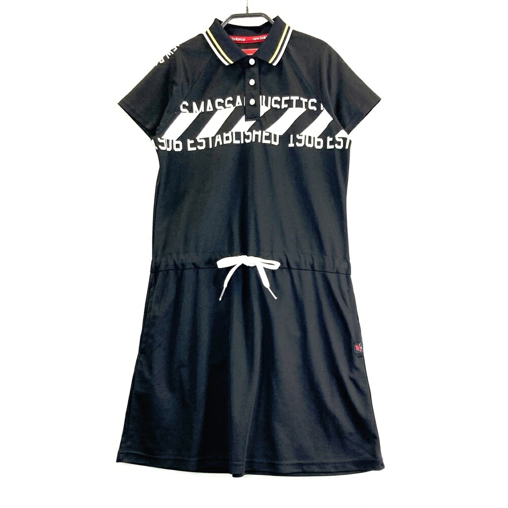 NEW BALANCE GOLF ニューバランス 半袖ワンピース ホワイト系 1 【中古】ゴルフウェア レディース