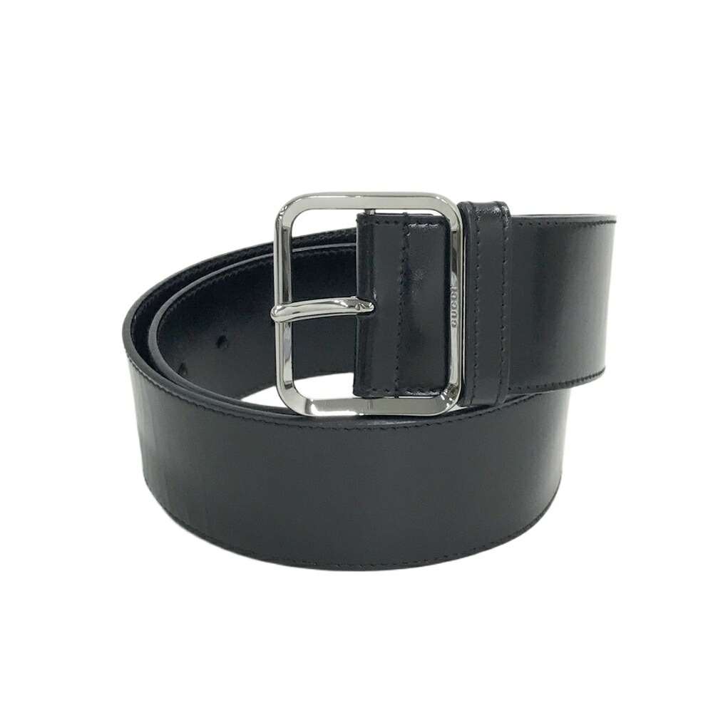 楽天市場】GUCCI グッチ Gバックル レディースベルト レザー 黒