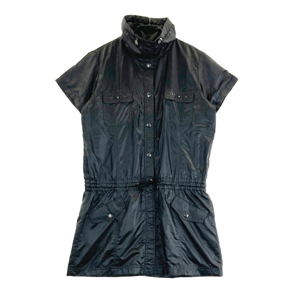 MUNSING WEAR マンシングウェア 裏メッシュ 半袖ワンピース カーキ系 L 【中古】ゴルフウェア レディース