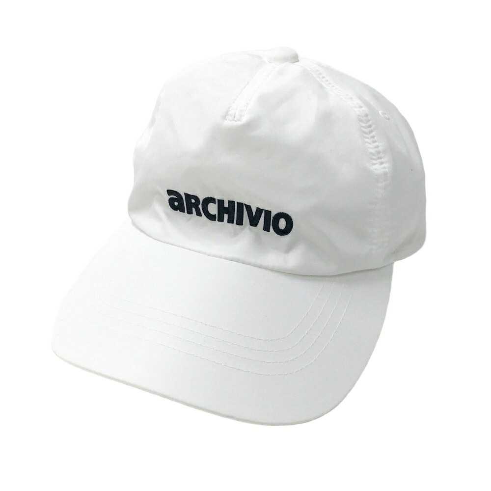 ARCHIVIO アルチビオ 2023年モデル キャップ ホワイト系 00 【中古】ゴルフウェア