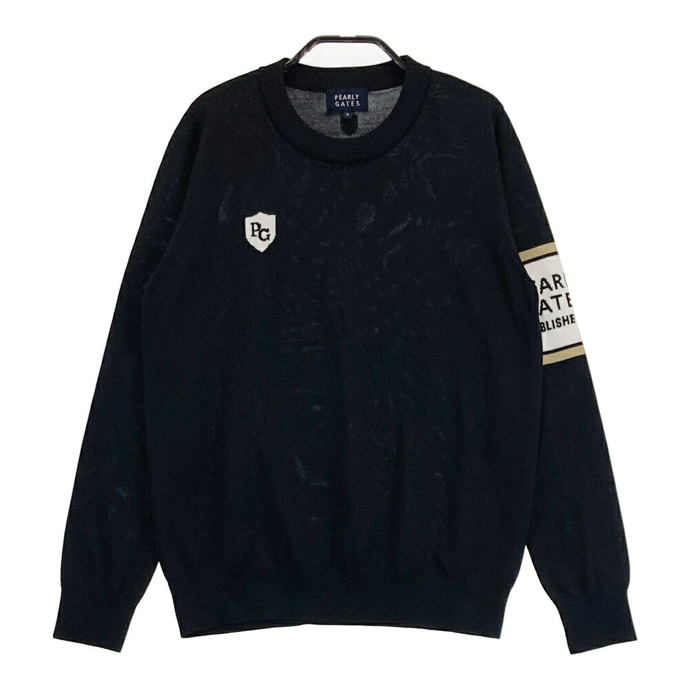 楽天市場】PEARLY GATES パーリーゲイツ クルーネック ニットセーター