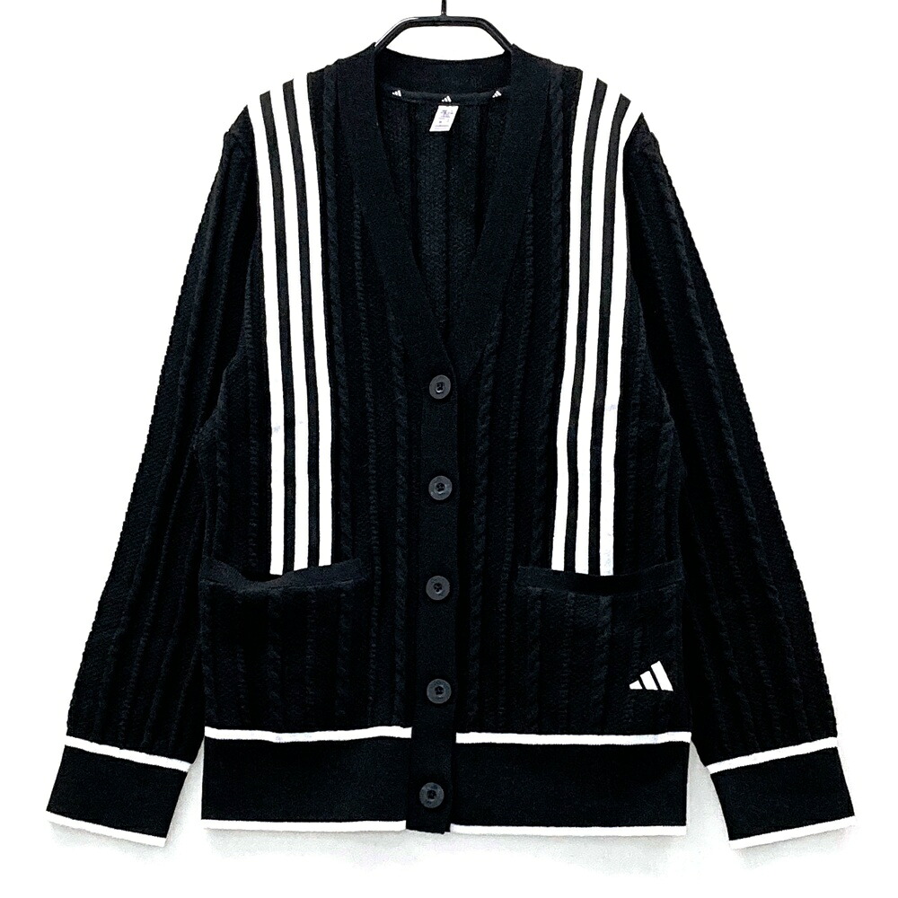 ADIDAS GOLF アディダスゴルフ 2024年 ジレー  黒いこと系 S 【中古】ゴルフ御召しもの レディース