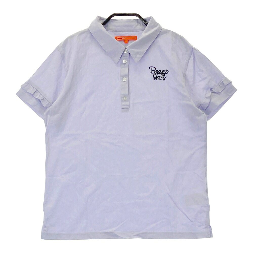 BEAMS GOLF ビームスゴルフ 2024年モデル 半袖ポロシャツ パープル系 L 【中古】ゴルフウェア レディース 7,709円