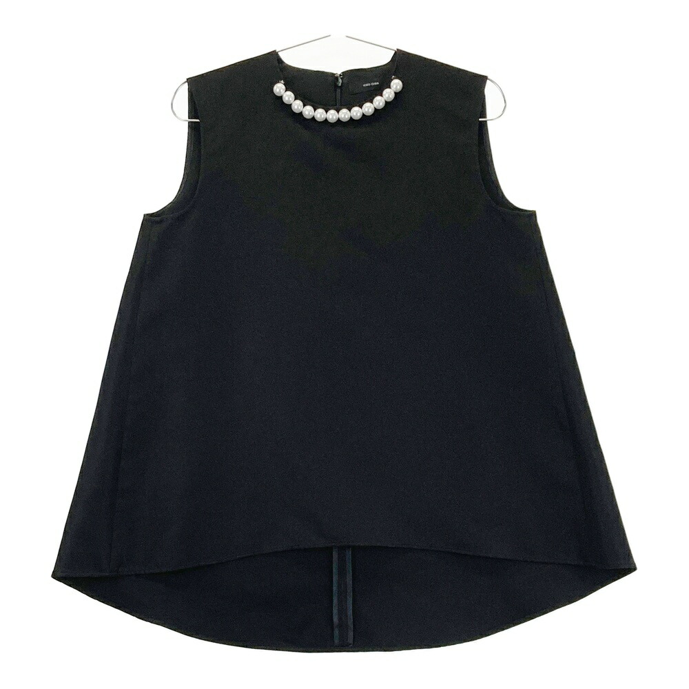 楽天市場】【ヨーコチャン】YOKO CHAN パール ノースリーブ ブラウス