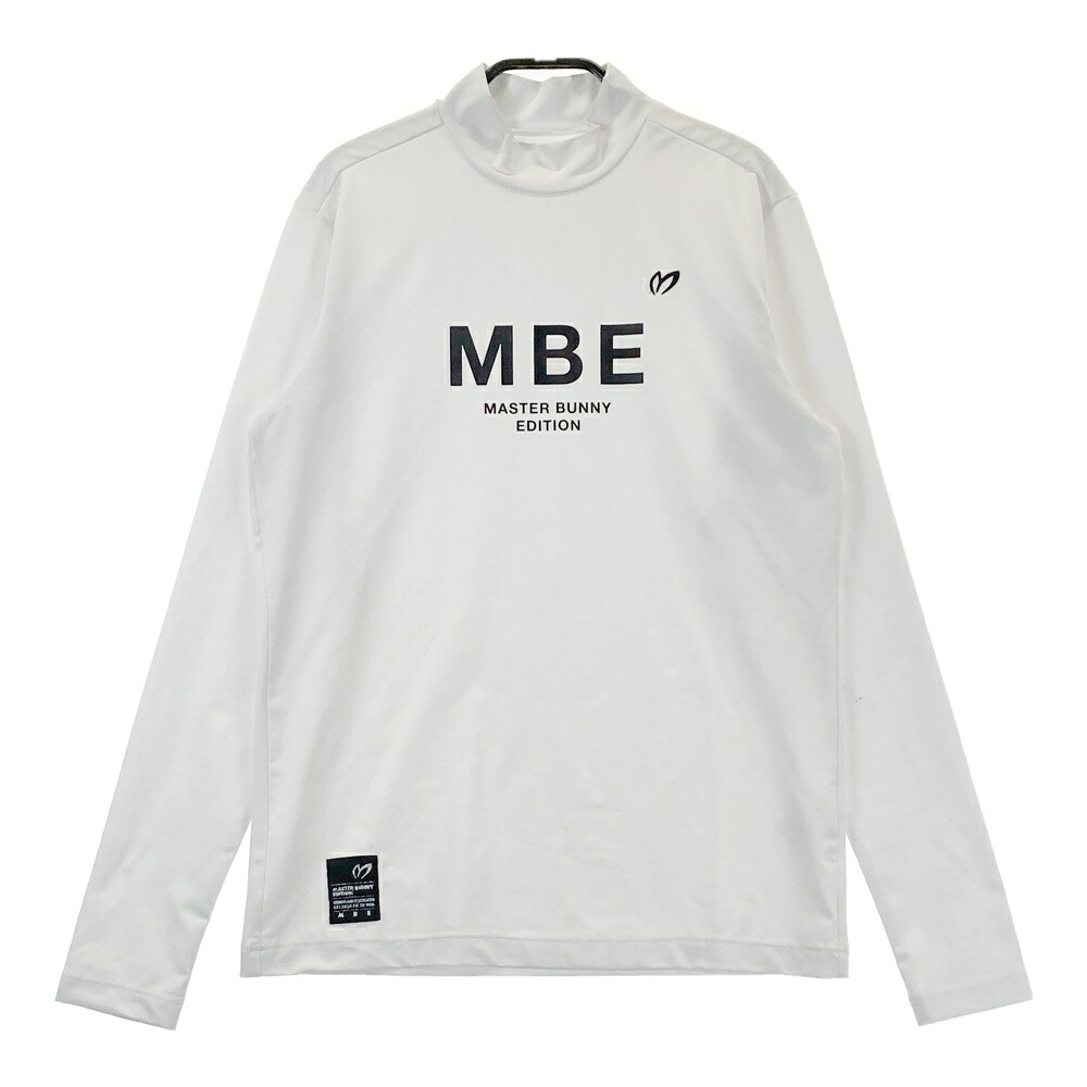MASTER BUNNY EDITION マスターバニーエディション 2023年モデル ハイネック 長袖Tシャツ ホワイト系 1 【中古】ゴルフウェア レディース