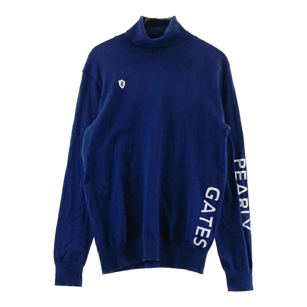 PEARLY GATES パーリーゲイツ  タートルネックニットセーター  米国海軍系 1 【中古】ゴルフ御召しもの レディース