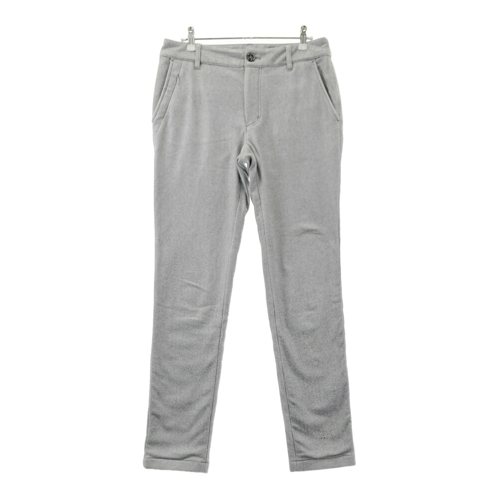 ZOY ゾーイ ダウンパンツ グレー系 38 【中古】ゴルフウェア レディース