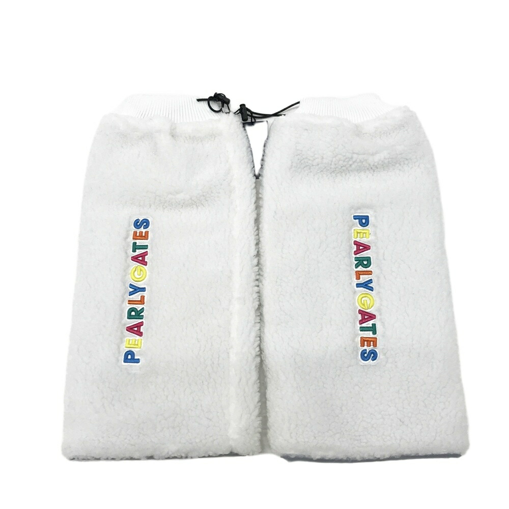 PEARLY GATES ぷにぷにロゴ柄レッグウォーマー 新品未使用 PEARLY GATES（パーリーゲイツ） ぷにぷにロゴ柄レッグウォーマー