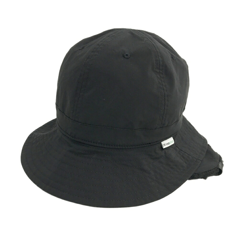 BEAMS GOLF ビームスゴルフ イヤー付 ウォームハット ブラック系 【中古】ゴルフウェア