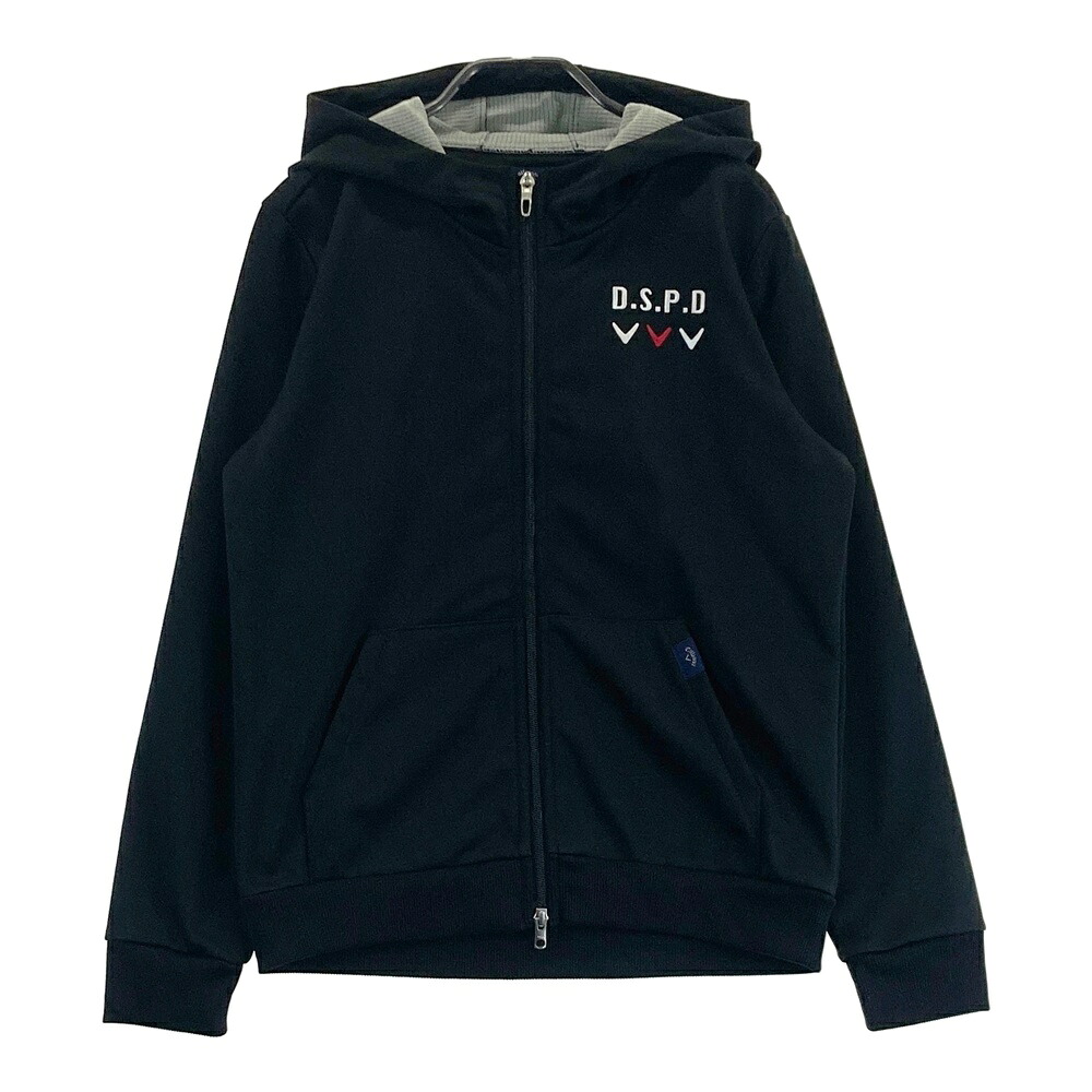 CALLAWAY キャロウェイ ジップジャケット フード付 裏微起毛 ブラック系 L 【中古】ゴルフウェア レディース 5,861円