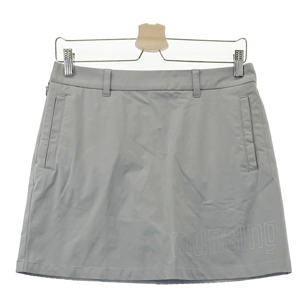 MUNSING WEAR マンシングウェア インナー付スカート グレー系 11 【中古】ゴルフウェア レディース