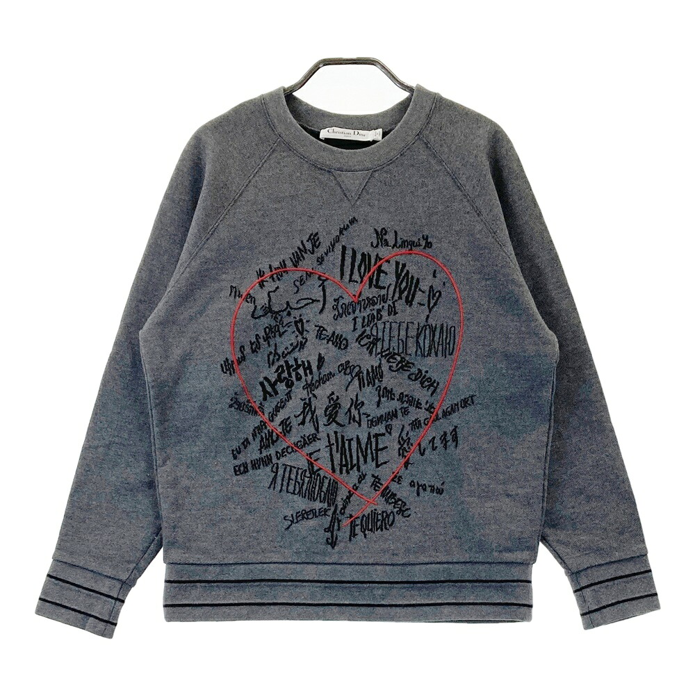 Christian Dior クリスチャン ディオール 053S01A4601 スウェット グレー系 F34 【中古】レディース
