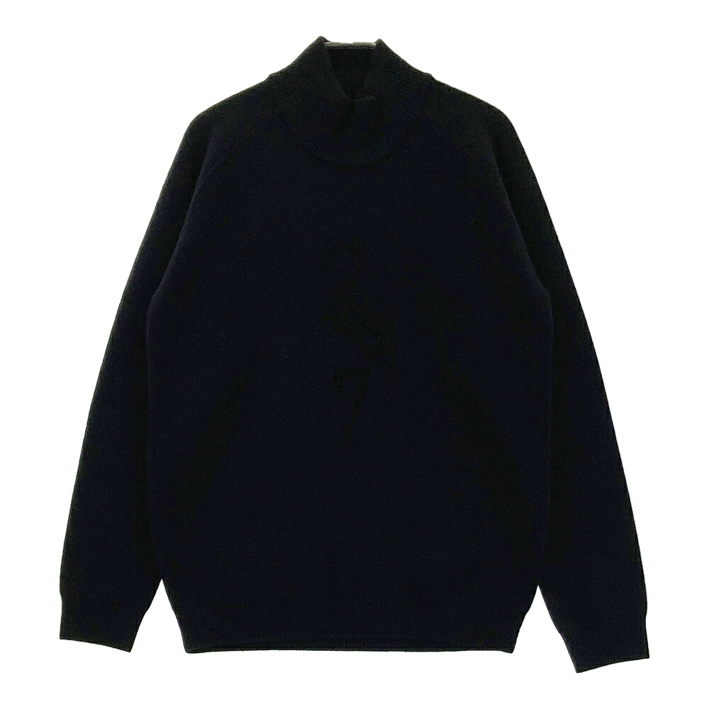 JUN\u0026ROPE ジュン アンド ロペ  編み物 スウェーター  黒いこと系 L 【中古】ゴルフ御召しもの レディース