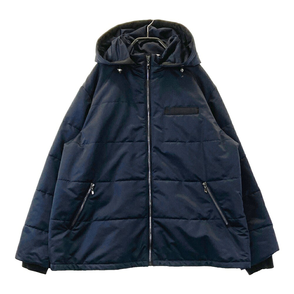 LANVIN SPORT ランバン スポール 2024年モデル 2WAY 中綿ジャケット ネイビー系 44 【中古】ゴルフウェア レディース|中古ゴルフウェア通販STST