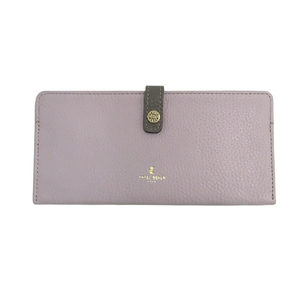 PELLE BORSA ペレボルサ 長財布 スリムウォレット 4707 パープル系 【中古】レディース｜中古ゴルフウェア通販STST