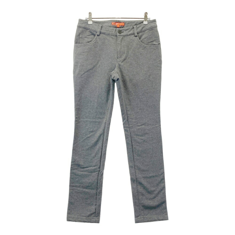 BEAMS GOLF ビームスゴルフ ストレッチパンツ グレー系 M 【中古】ゴルフウェア レディース