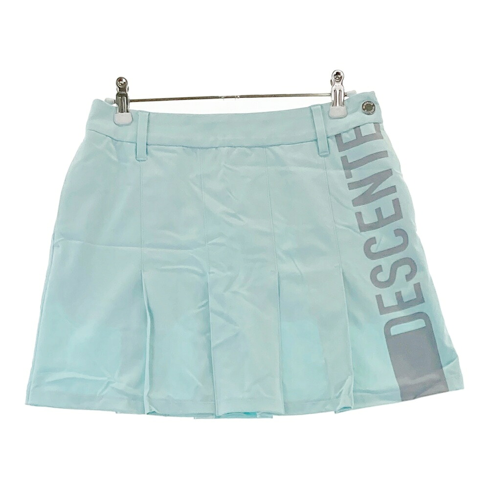 DESCENTE GOLF デサントゴルフ スカート ブルー系 S 【中古】ゴルフウェア レディース