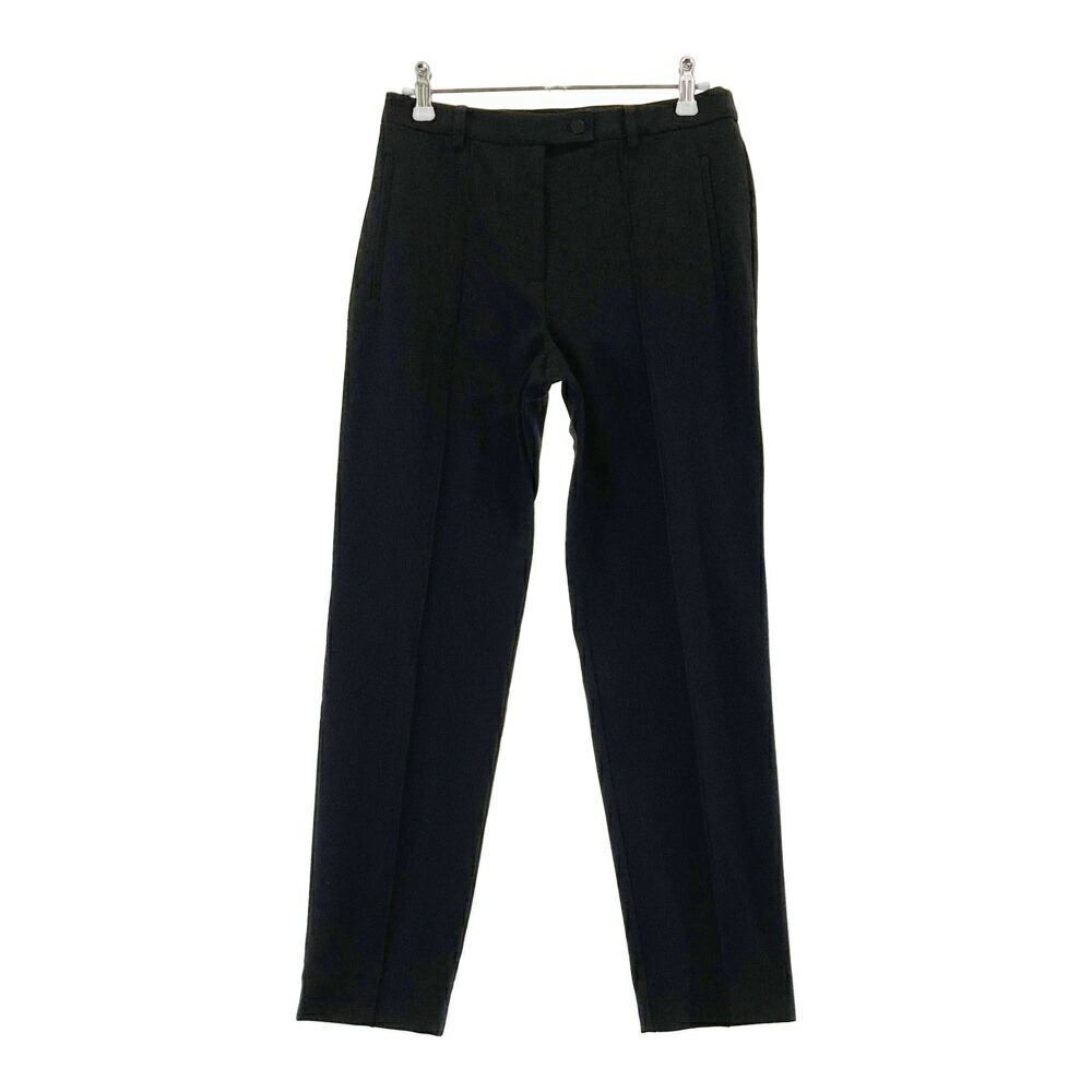 LANVIN SPORT ランバン スポール ストレッチパンツ ブラック系 38 【中古】ゴルフウェア レディース