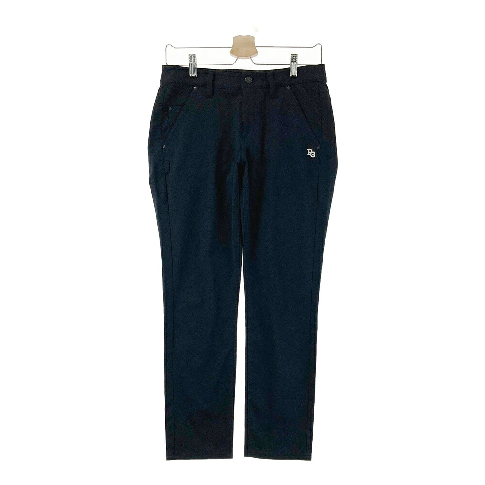 PEARLY GATES パーリーゲイツ ロングパンツ ネイビー系 1 【中古】ゴルフウェア レディース