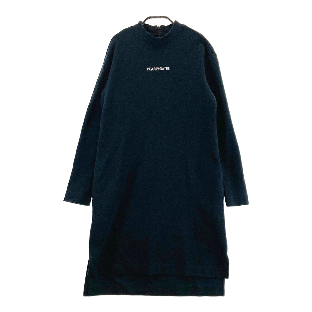 PEARLY GATES パーリーゲイツ ワンピース ブラック系 1 【中古】ゴルフウェア レディース