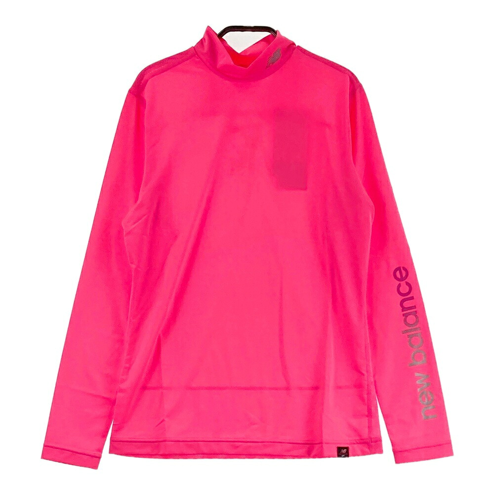 NEW BALANCE GOLF ニューバランス ハイネック長袖 インナーTシャツ ピンク系 2 【中古】ゴルフウェア レディース 5,227円