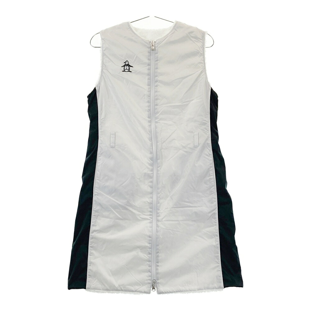MUNSING WEAR マンシングウェア リバーシブル ボア ワンピース グレー系 M 【中古】ゴルフウェア レディース