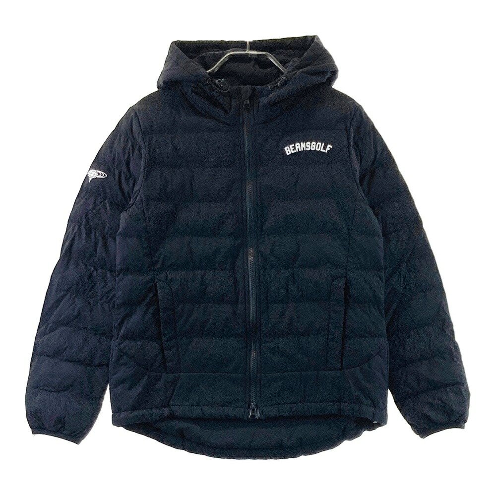 BEAMS GOLF ビームスゴルフ 2024年モデル 中綿ジャケット ブラック系 M 【中古】ゴルフウェア レディース