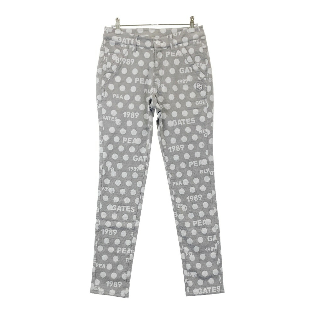 PEARLY GATES パーリーゲイツ パンツ ドット グレー系 0 【中古】ゴルフウェア レディース｜中古ゴルフウェア通販STST
